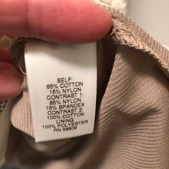 Anthropologie Chelsea & Violet, Lace Covered Sheath Dress XS - Picture 3 of 7